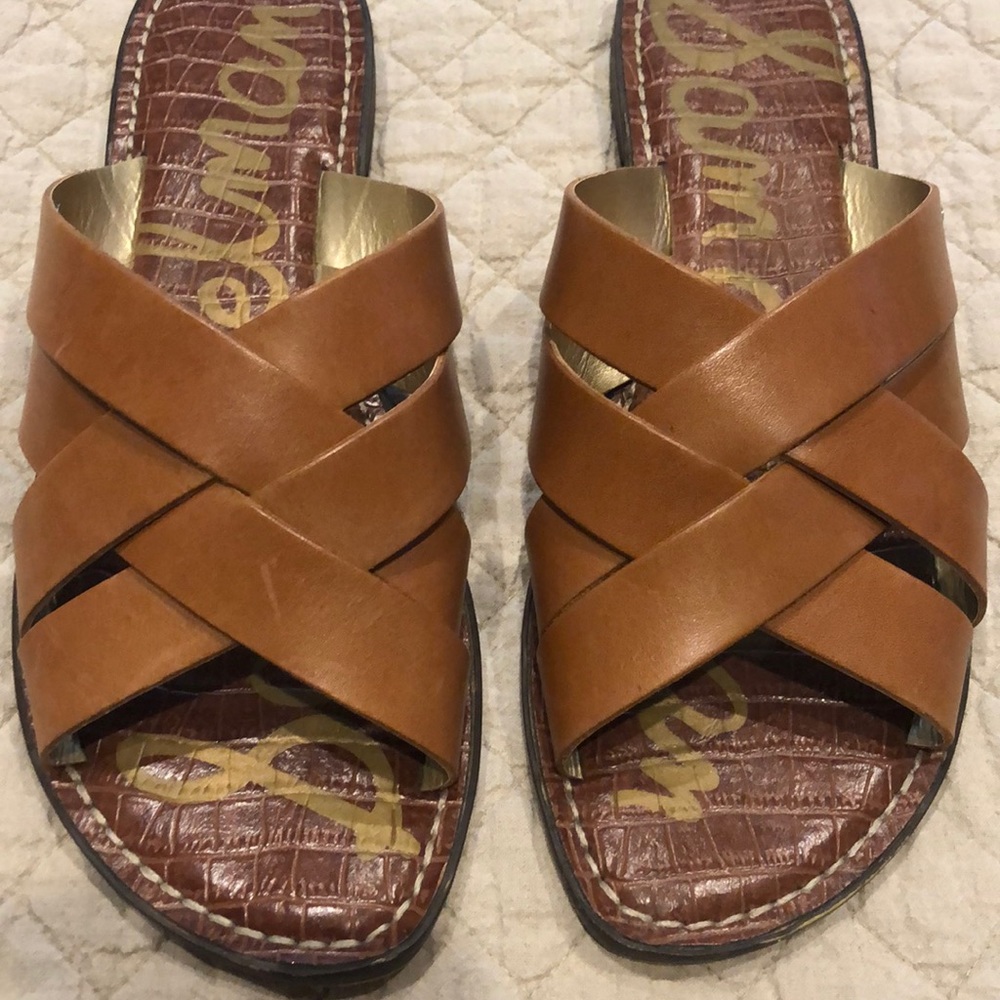 Sam Edelman leather slide sandal 12